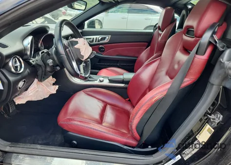 2012 Mercedes-Benz Slk 350 из США, поврежденный, VIN WDDPK5HA7CF016352